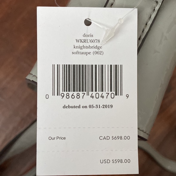 Kate Spade Croc-embossed Doris Satchel - Picture 4 of 9